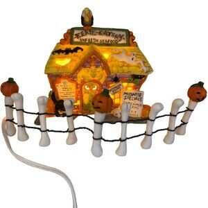 Midwest Of Cannon Falls Creepy Hollow Lighted Eerie Eatery Halloween Village Dec